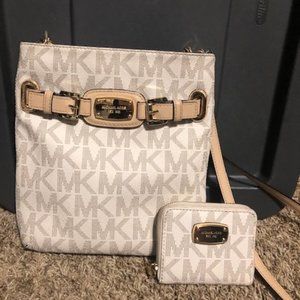 Michael Kors Crossbody purse with matching Wallet